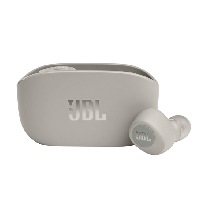 JBL Wave 100TWS - Ivory - True Wireless In-Ear Headphones - Hero image number null